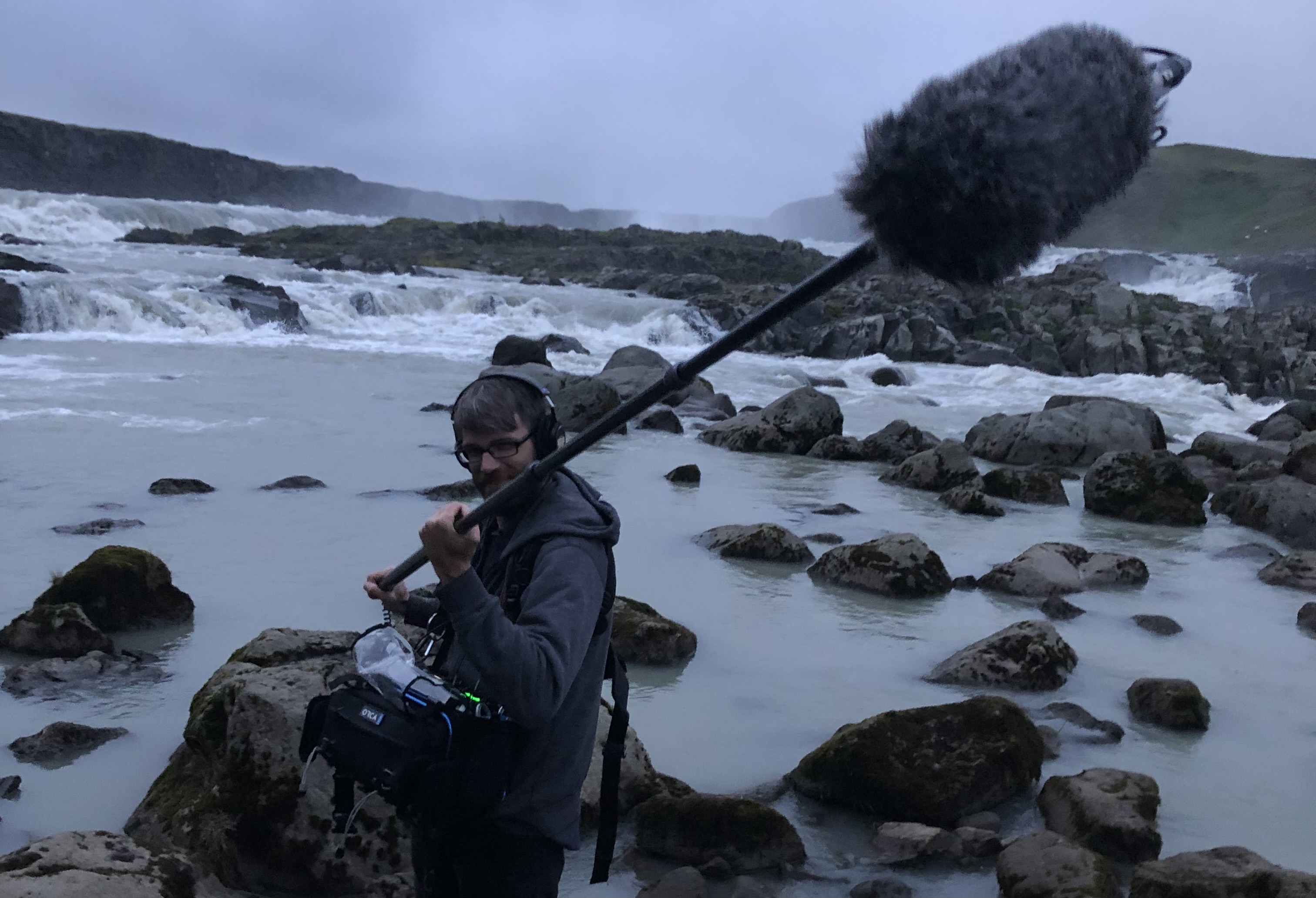 Filming in Iceland, 2019